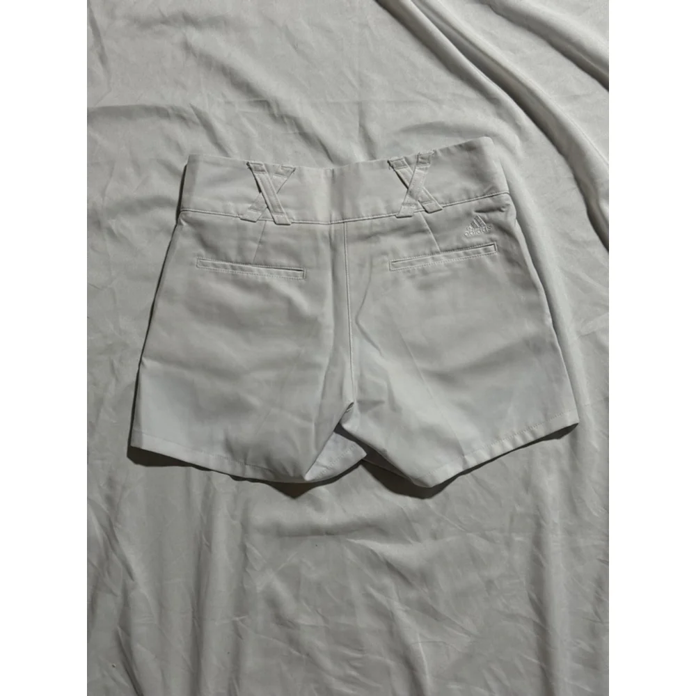 Adidas White golf Shorts Size M - Picture 2 of 3